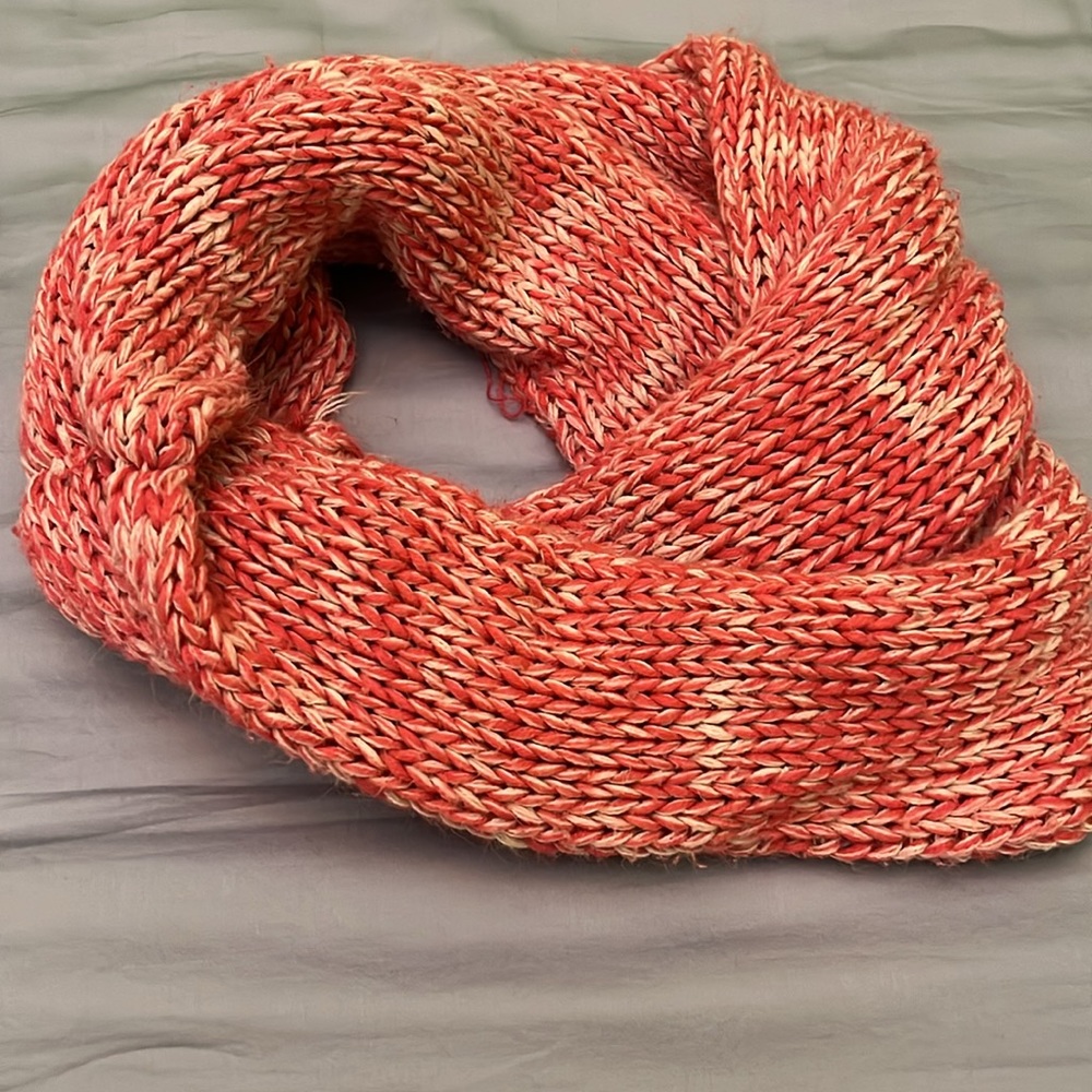 Pink Infinity Scarf - Picture 2 of 3